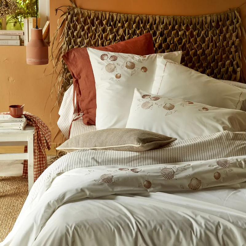 Set Housse de couette et Taies Trésor Nacré