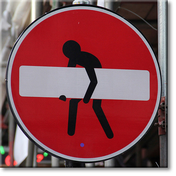 Tableaux muraux  Street Art sur toile 20x20cm