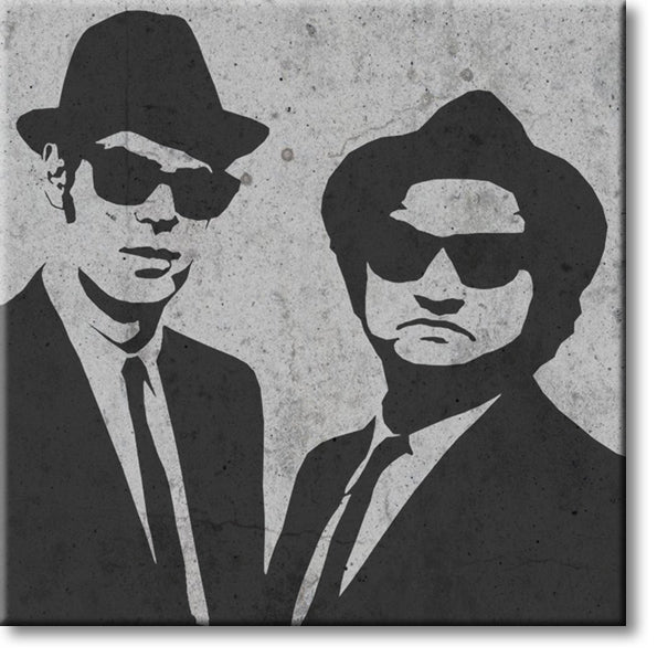 Tableaux muraux  Street Art sur toile 20x20cm