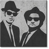 Tableaux muraux  Street Art sur toile 20x20cm