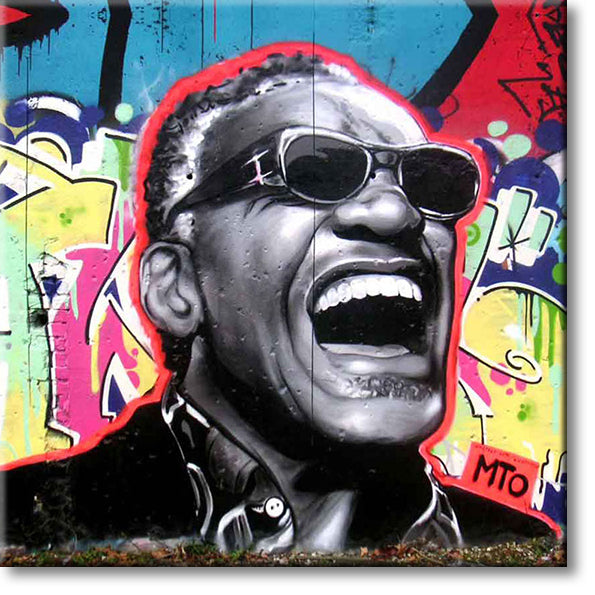 Tableaux muraux  Street Art sur toile 20x20cm