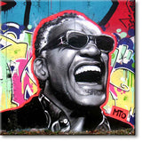 Tableaux muraux  Street Art sur toile 20x20cm