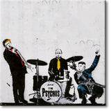 Tableaux muraux  Street Art sur toile 20x20cm