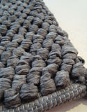 Tapis en fibres recyclées