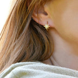 Earrings "Daisy" a daisy