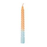 Bougies bicolores spirale