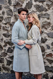 Kimono unisex honeycomb bathrobe "Biarritz"
