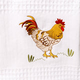 Embroidered kitchen towel